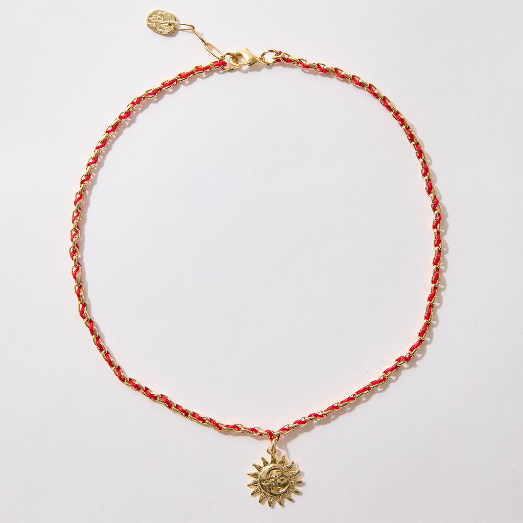 Maggy-lou sun necklace